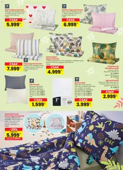 Interspar Tavasz katalógus - amely érvényes a következő dátumtól: 04.03.2026 | Oldal: 13 | Termékek: Párna, Takaró, Ágyneműhuzat, Díszpárna