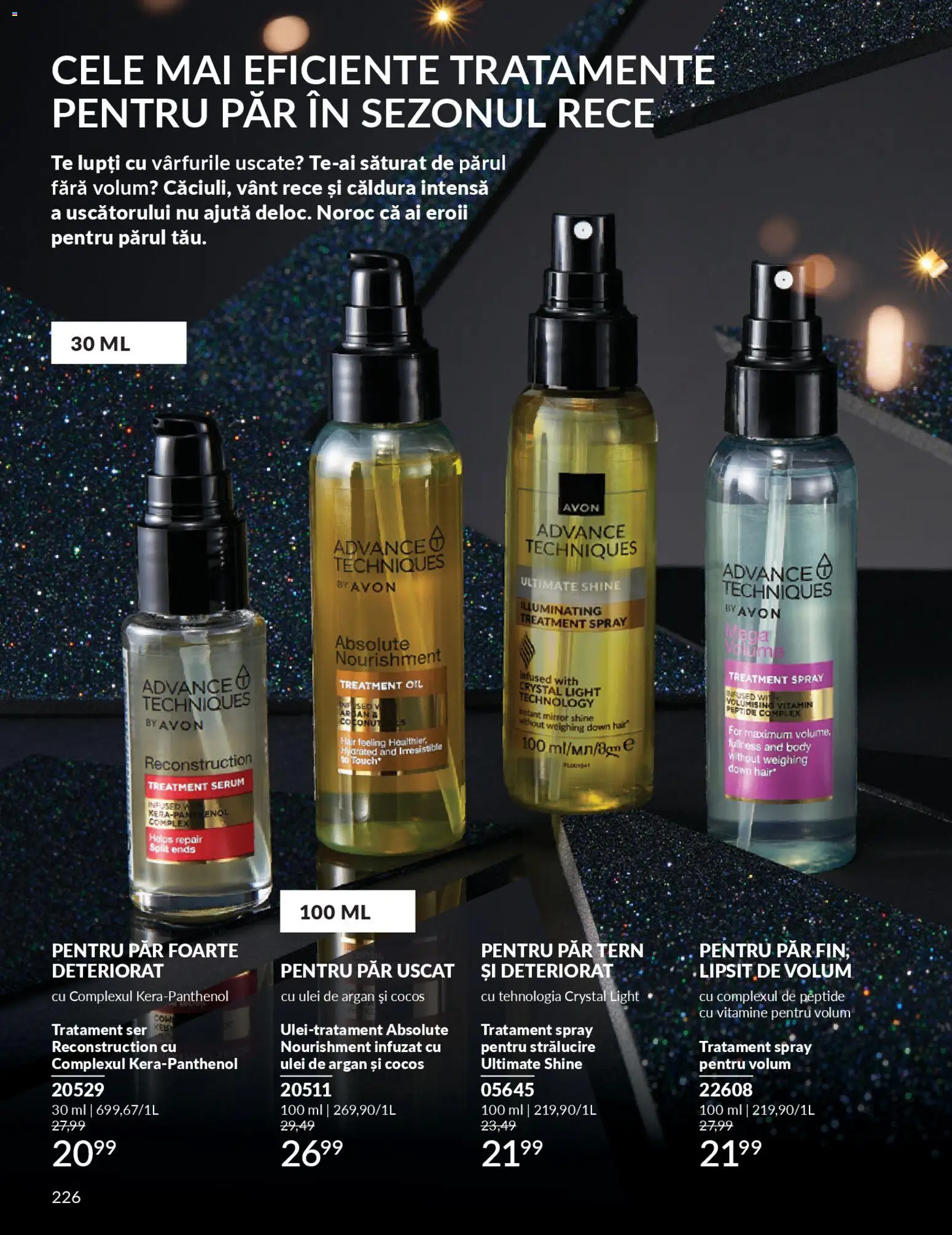 Noul catalog Avon – valabil de la 01.11.2025 | Pagină: 226 | Produse: Serum, Body, Ulei