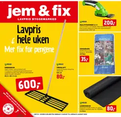 Forhåndsvisning av Jem & Fix kundeavis gyldig fra 03.08.2025