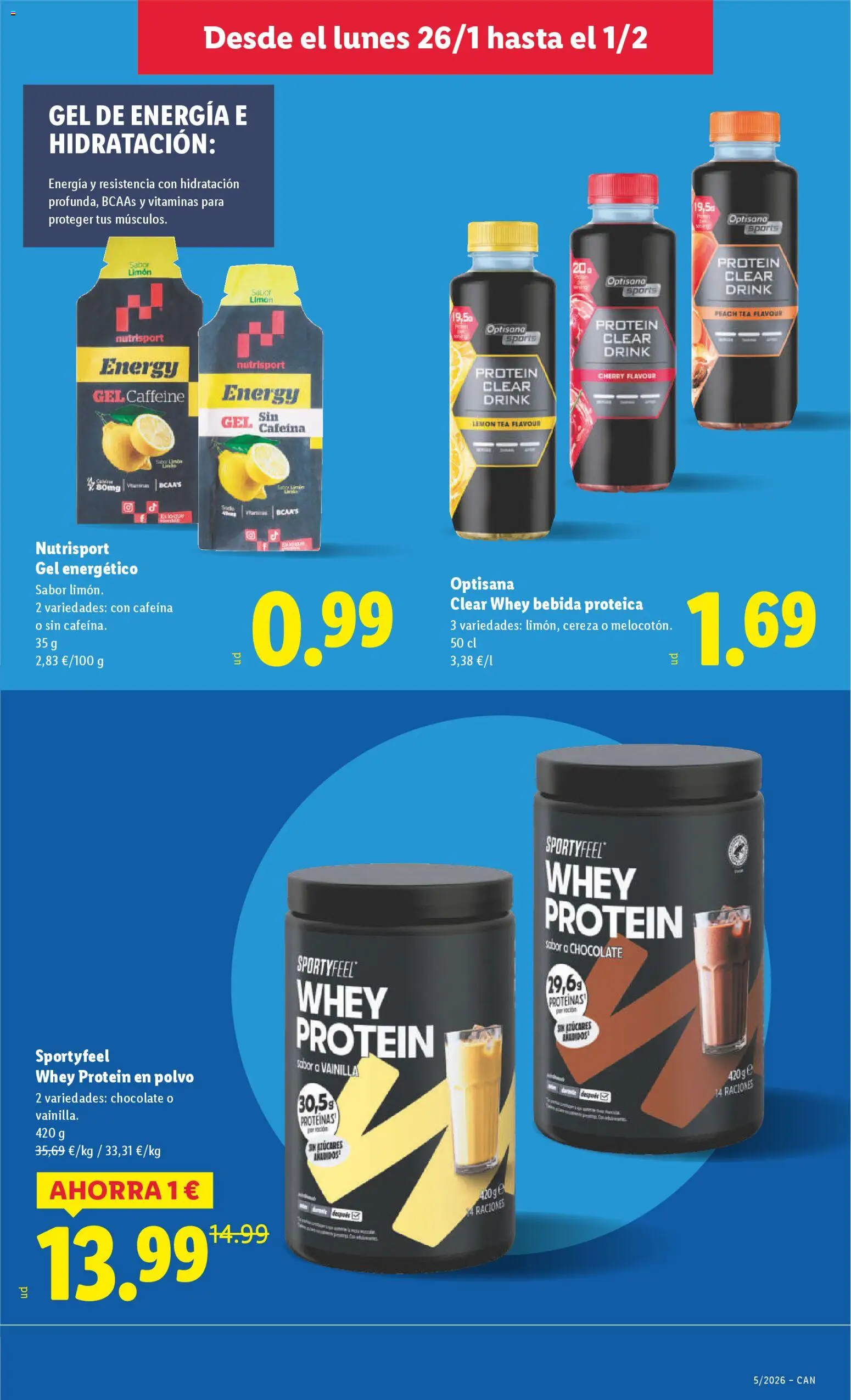 Lidl - Canarias │ válido desde el 26.01.2026 | Página: 23 | Productos: Polvo, Chocolate