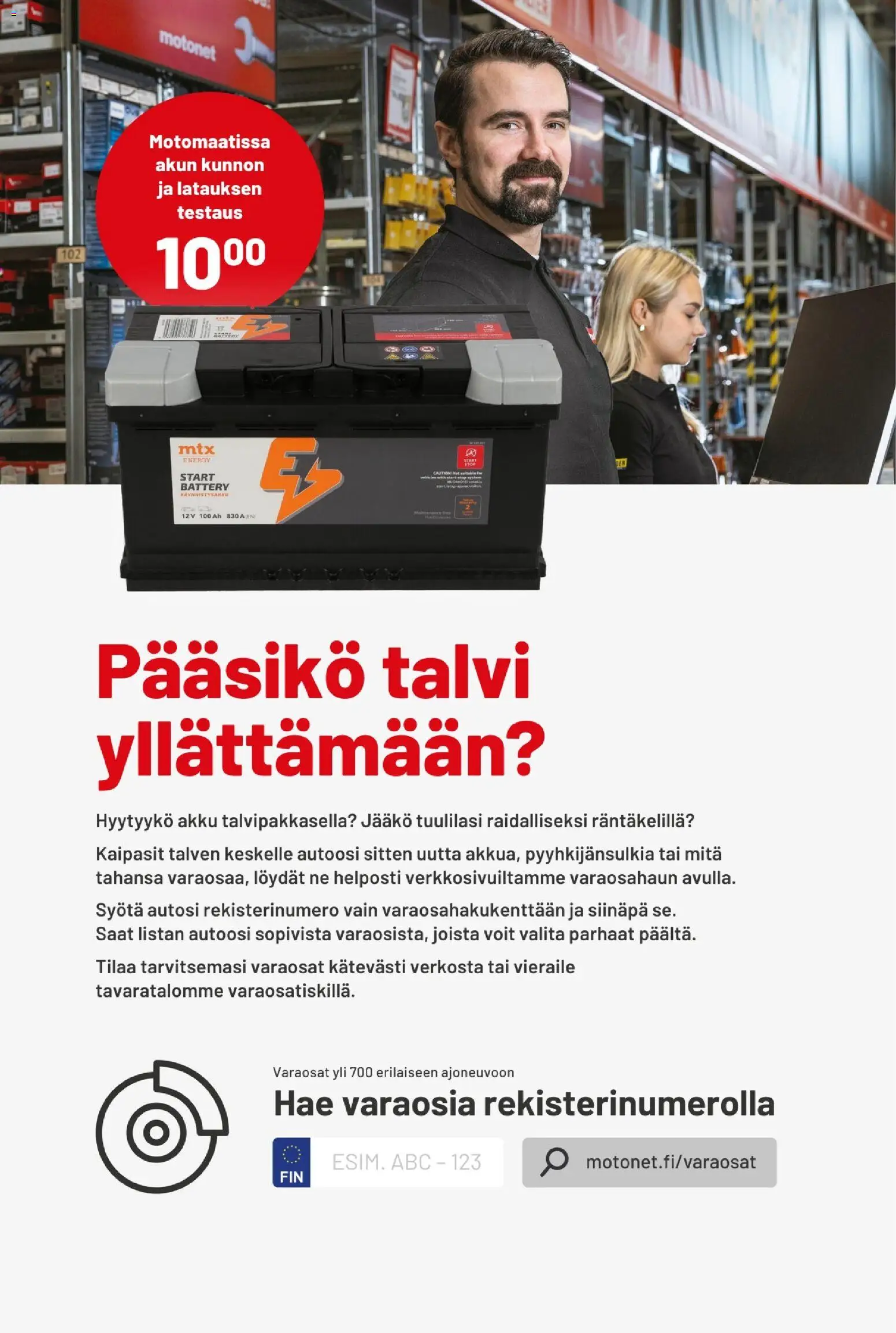 Motonet tarjoukset – voimassa 21.02.2026 alkaen | Sivu: 6 | Tuotteet: Akku