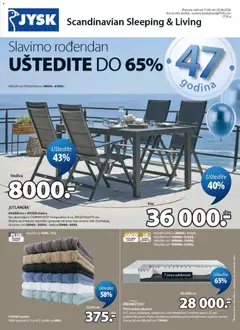 Jysk katalog - pregled Jysk kataloga - važi od 15.04.2026