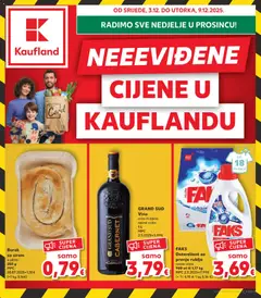 Neevidene cijene u Kauflandu Kaufland - Pregled kataloga iz trgovine Kaufland, vrijedi od 03.12.2025