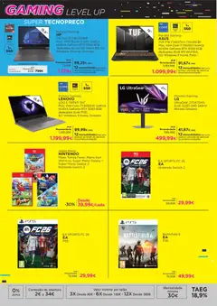 Pré-visualização El Corte Ingles folheto válido de 20.03.2026 | Página: 8 | Produtos: Monitor, Jogos