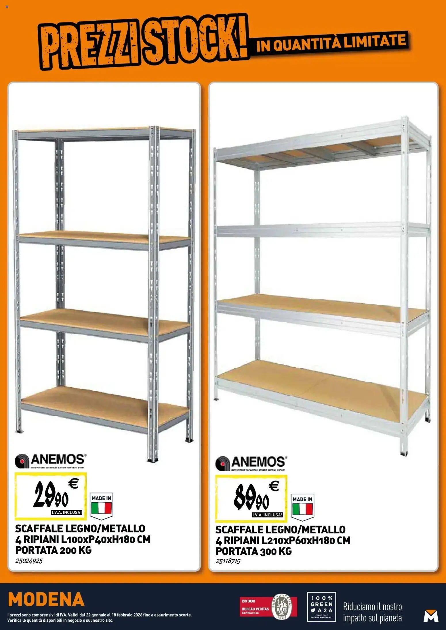 Volantino TECNOMAT del 22.01.2026 | Pagina: 21 | Prodotti: Scaffale