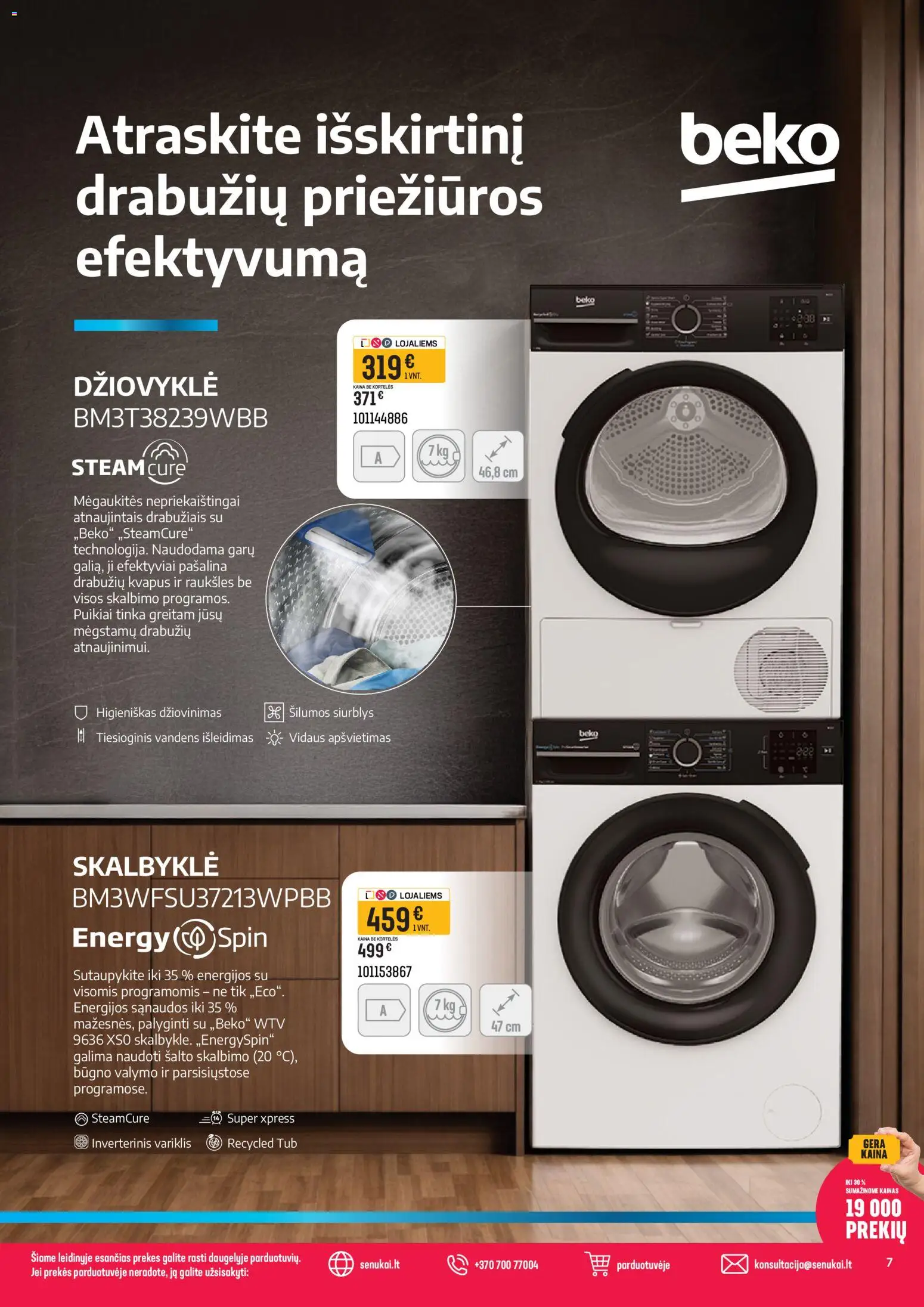 Senukai akcijos nuo 12.03.2026 | Puslapis: 7 | Prekių: Džiovyklė