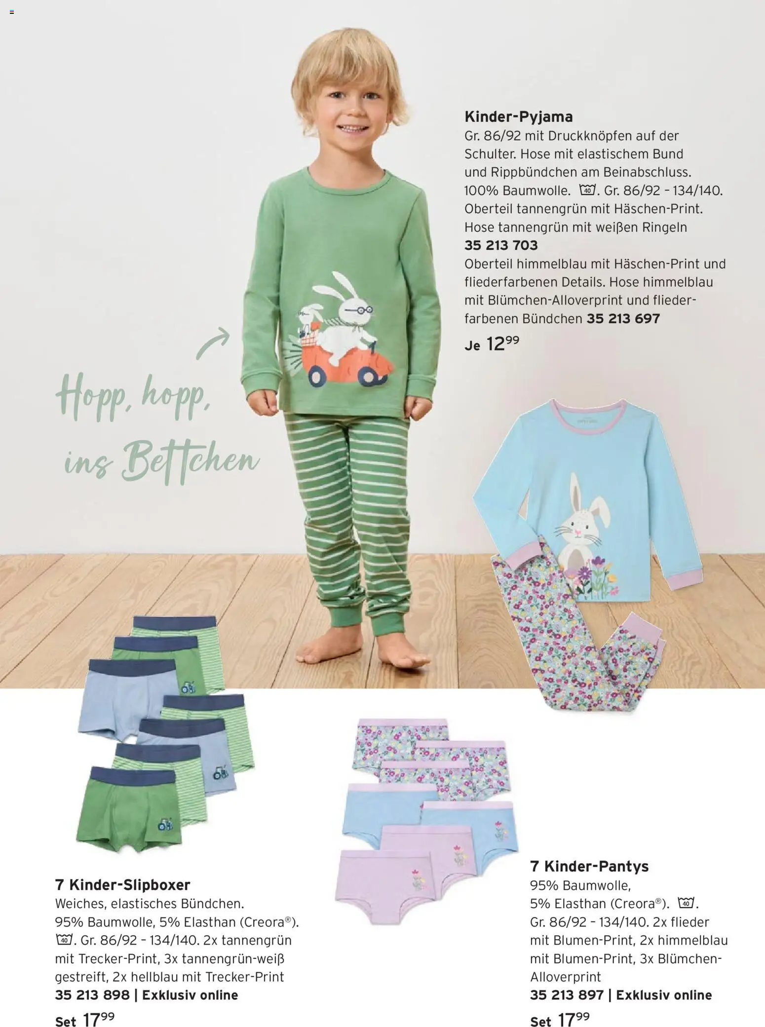 Prospekt Tchibo Wilde Hasen, bunte Blumen – gültig ab 11.03.2026 | Seite: 22 | Produkte: Hose