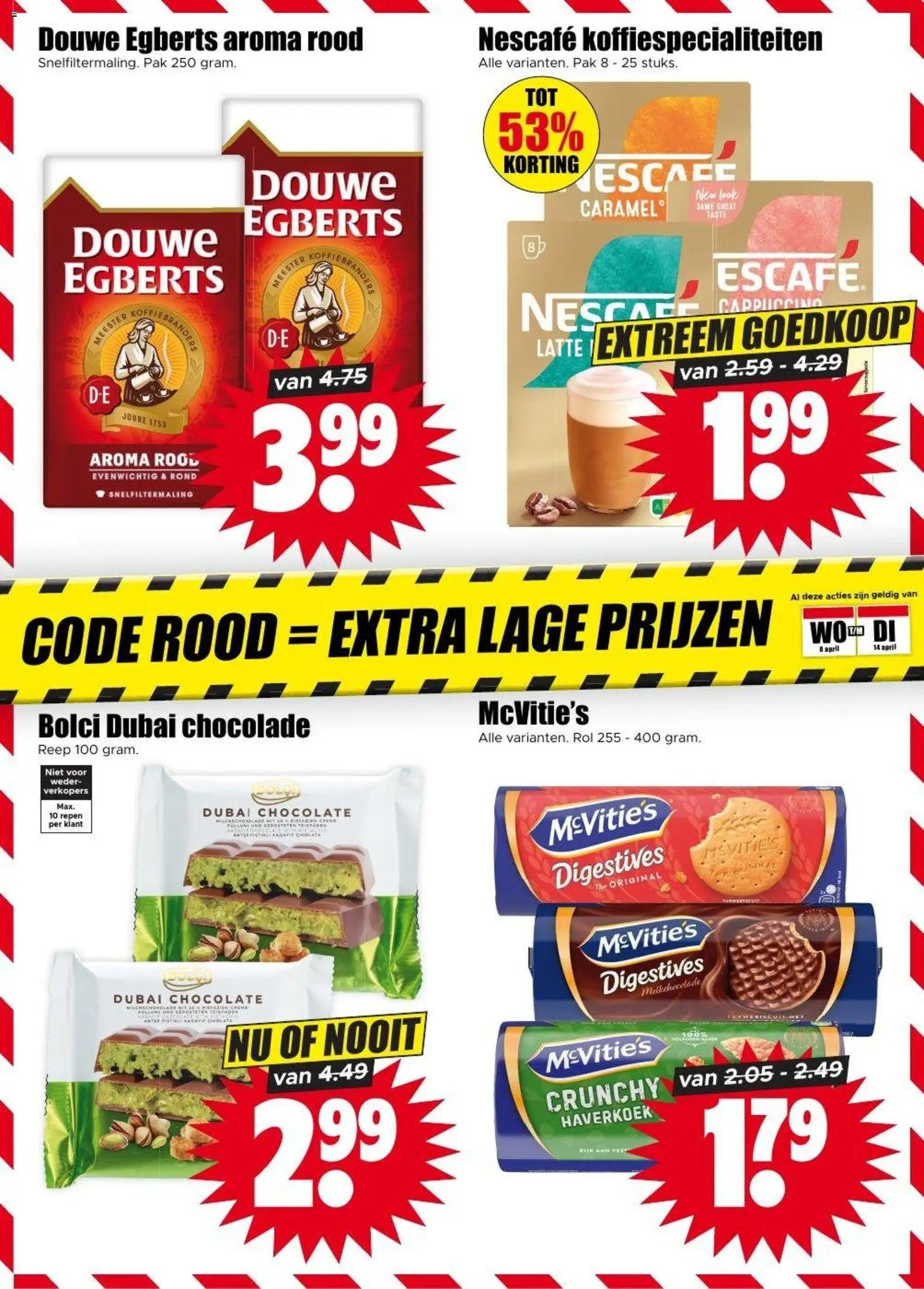 {H1} | Pagina: 19 | Producten: Crème, Nescafe, Cappuccino, Repen