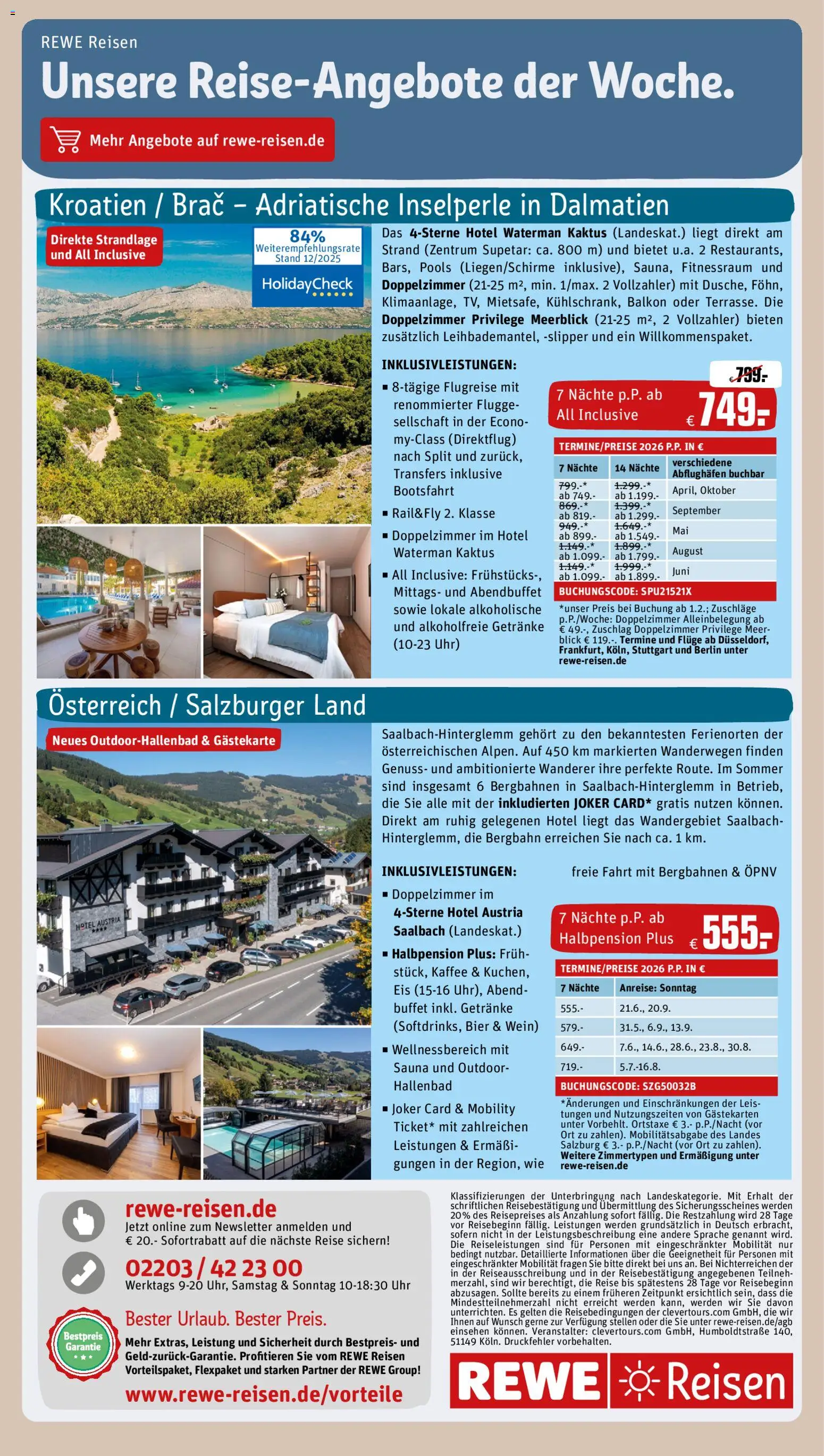 Rewe Prospekt 	 – gültig ab 12.01.2026 | Seite: 31 | Produkte: Bier, Wein, Eis, Uhr