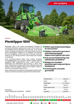 Forhåndsvisning av Felleskjøpet Avant maskiner og redskap gyldig fra 01.05.2025 | Side: 93
