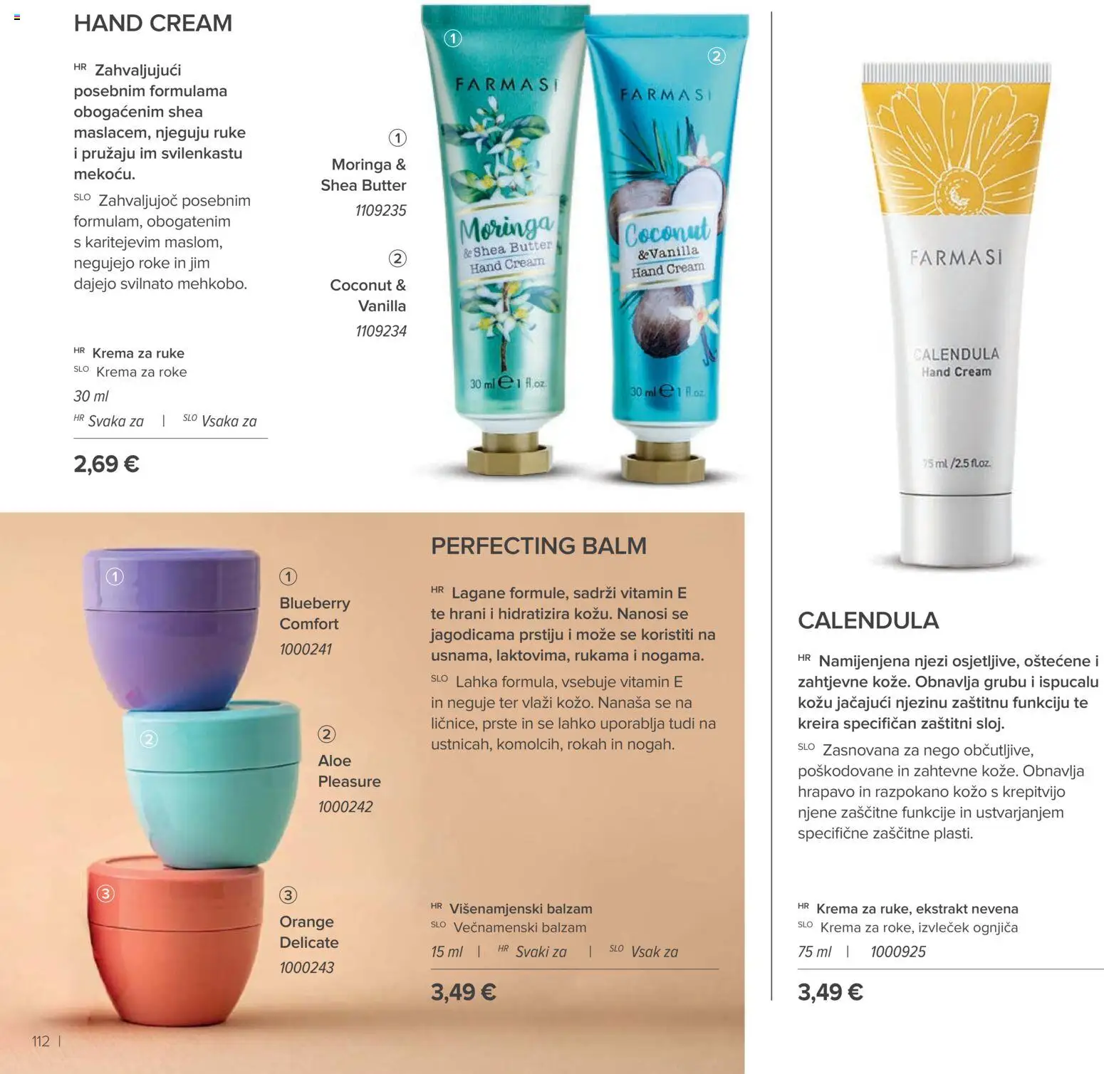 Farmasi katalog | vrijedi od 02.03.2026 | Stranica: 112 | Proizvodi: Krema za ruke, Krema