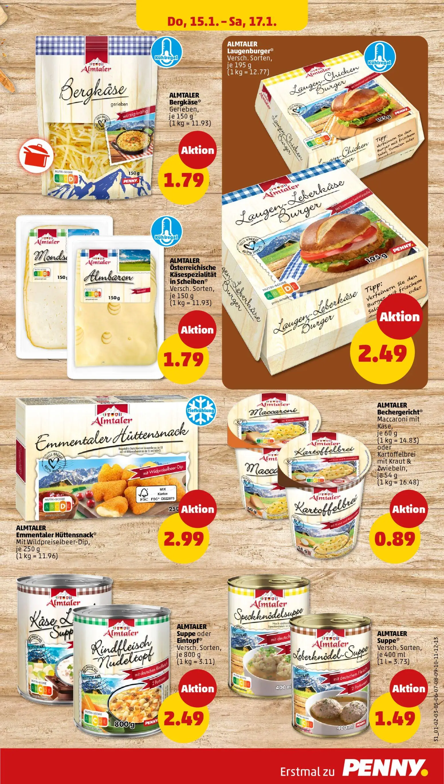 Penny Prospekt 	 – gültig ab 12.01.2026 | Seite: 35 | Produkte: Käse, Tomaten, Kraut, Fleisch