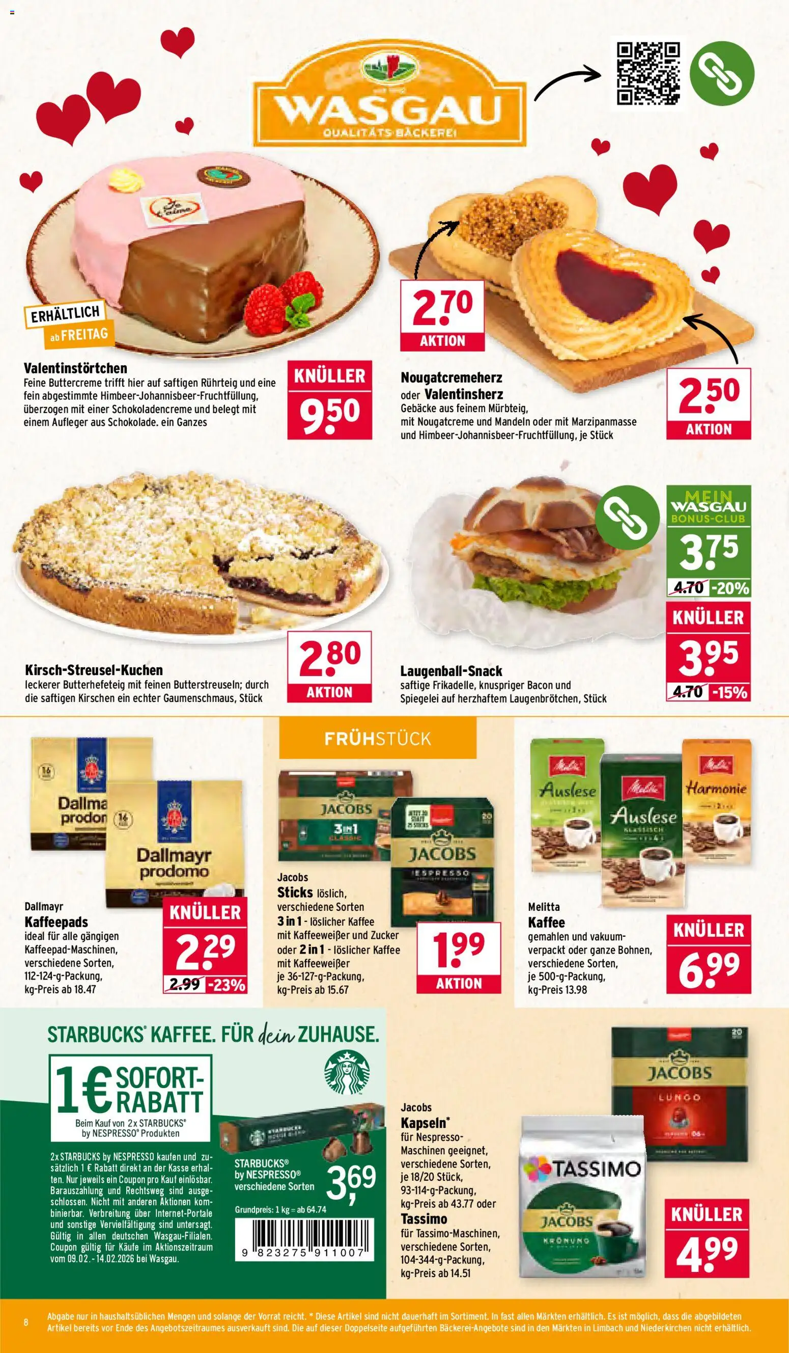 Wasgau Prospekt 	 – gültig ab 09.02.2026 | Seite: 8