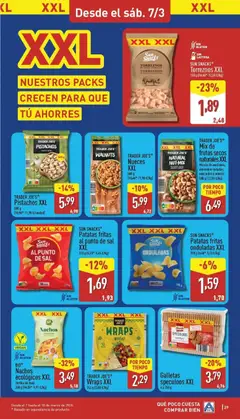 Vista previa SUN SNACKS® Patatas fritas al punto de sal XXL, Patatas fritas al punto de sal XXL, 310 g válido desde el 02.03.2026 | Página: 29
