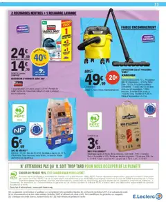 E.Leclerc - Prévisualisation de E.Leclerc catalogue semaine 45 valide à partir de 04.11.2025 | Page: 33 | Produits: Câble, Lavande, Aspirateur, Absorbeur d'humidité