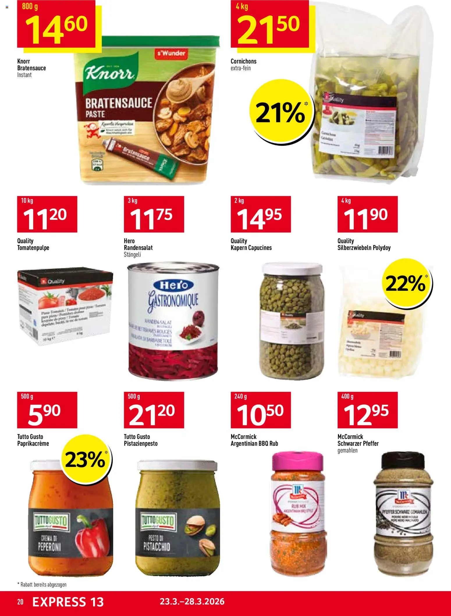 Prodega aktionen – gültig ab 23.03.2026 | Seite: 20 | Produkte: Pfeffer