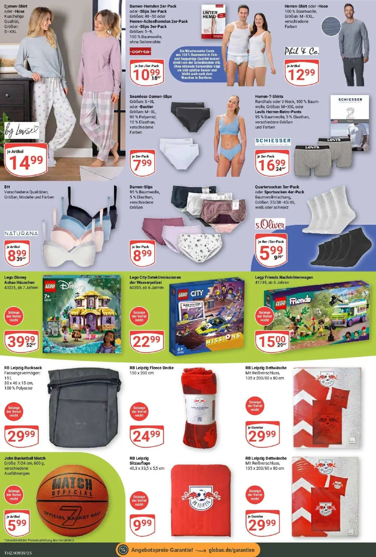 Globus prospekt Zeitz	 – gültig ab 21.09.2025 | Seite: 25 | Produkte: Decke, Bettwäsche, Hemd, Hose