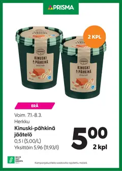 Prisma-mainoslehti voimassa 07.01.2026 alkaen