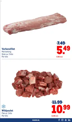 Makro - Versdeals - Voorbeeld van een folder van Makro, geldig van 04.11.2025 | Pagina: 3 | Producten: Ketting