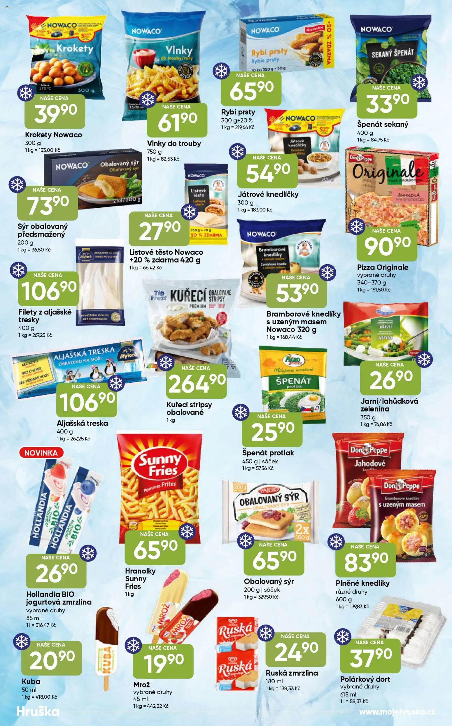 Hruška katalog od 17.02.2026 | Strana: 8 | Produkty: Sýr, Hranolky, Listové těsto, Zelenina