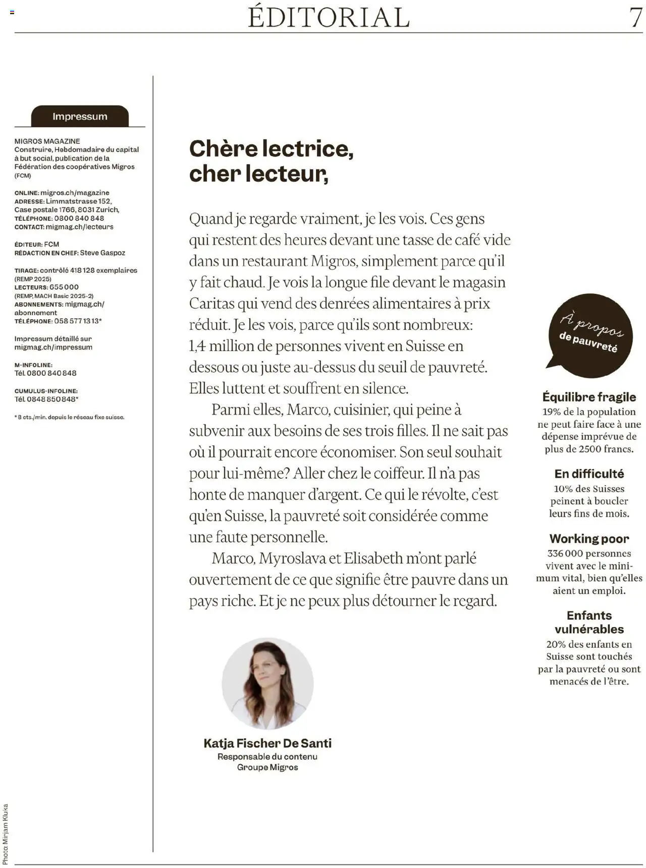 Migros Magazin FR – gültig ab 06.10.2025 | Seite: 7 | Produkte: Dessous