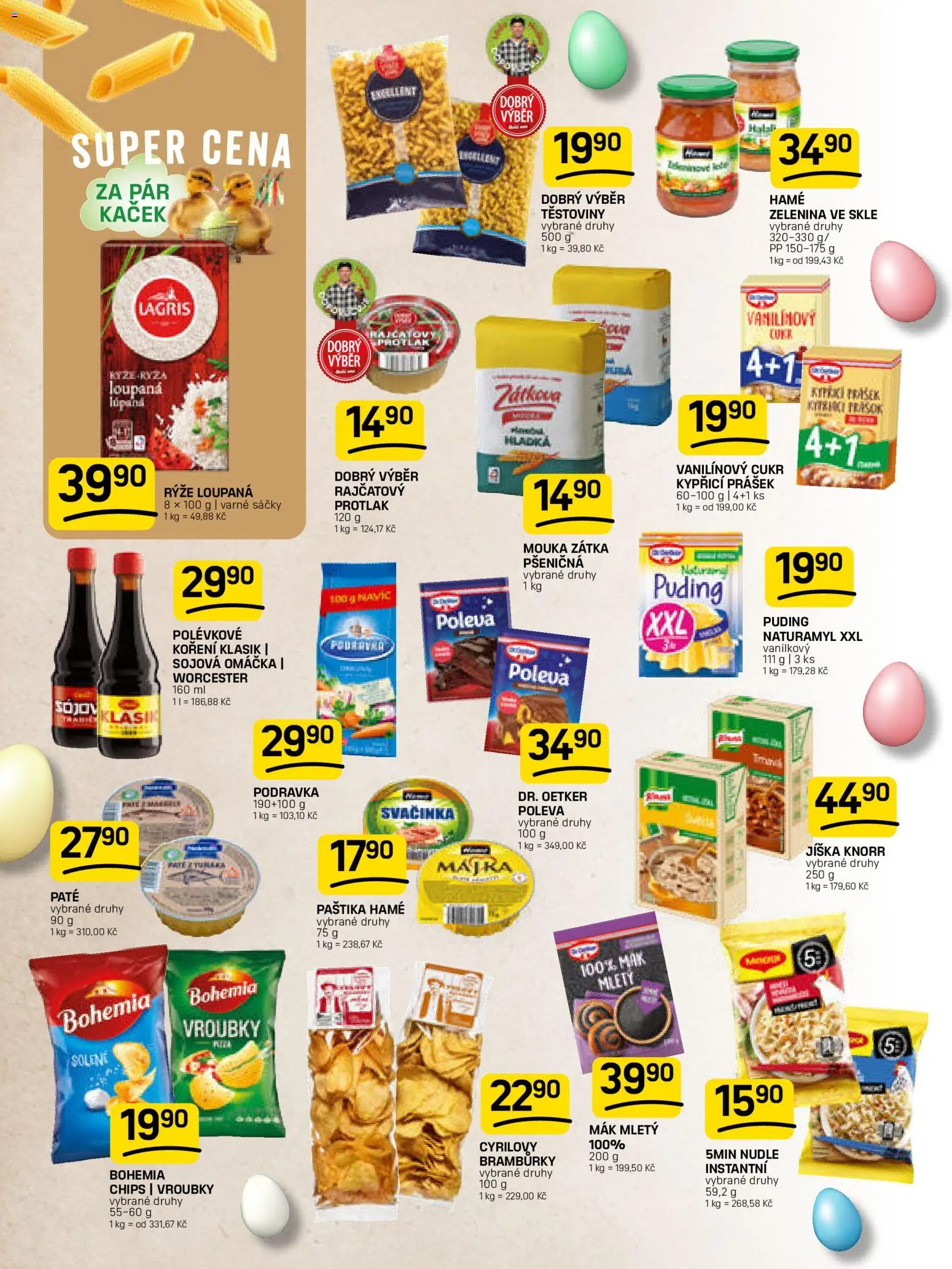 Flop leták od 04.03.2026 | Strana: 8 | Produkty: Těstoviny, Mák mletý, Sójová omáčka, Nudle