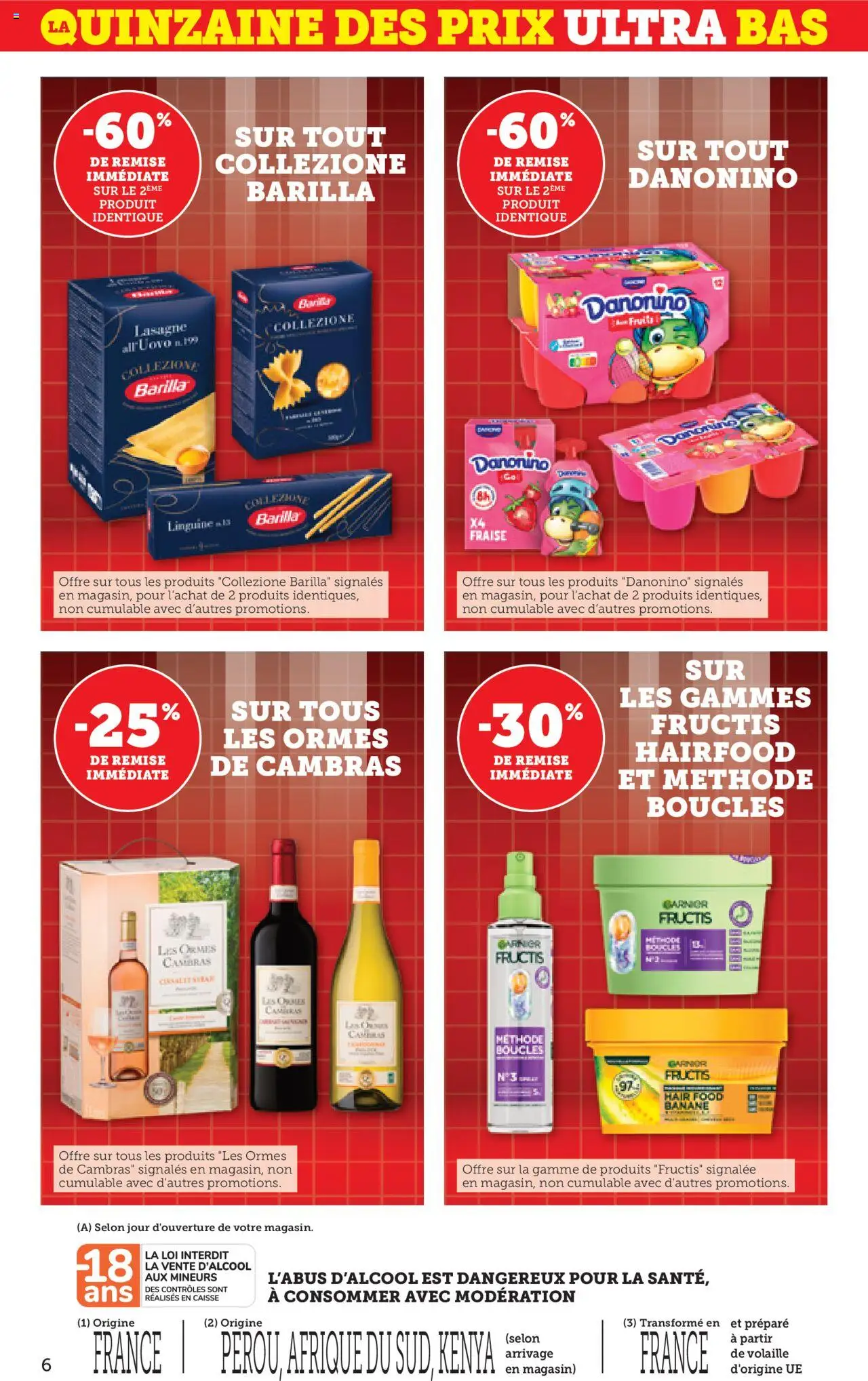  | Page: 6 | Produits: Fraise, Volaille, Banane