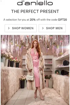 Anteprima del volantino D'aniello Boutique valido a partire dal 08.12.2025