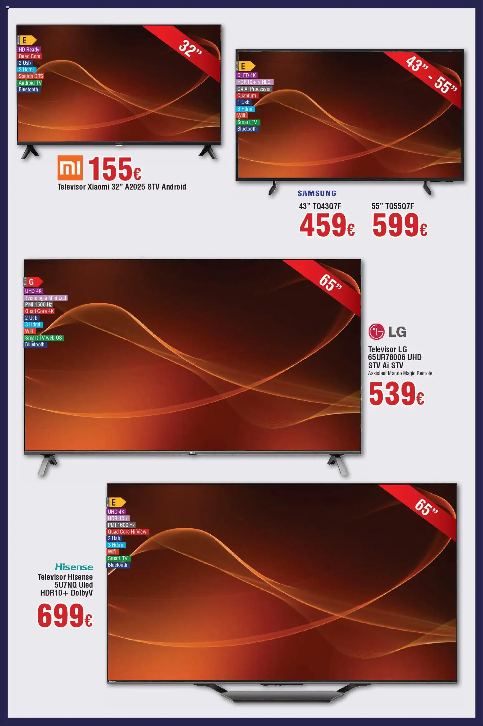 Froiz - Folleto Hiper │ válido desde el 28.10.2025 | Página: 2 | Productos: Televisor, USB