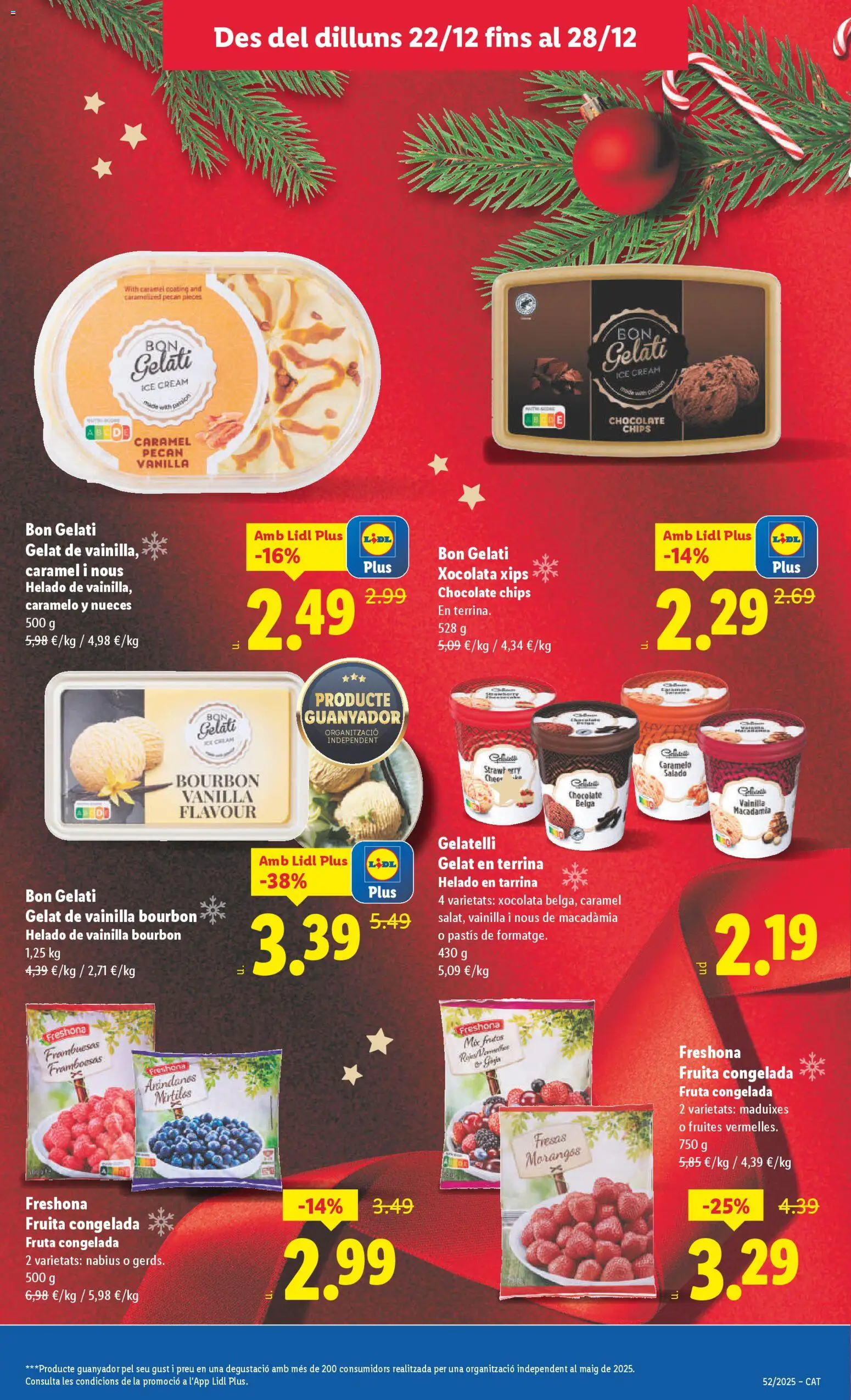 Lidl folleto │ válido desde el 22.12.2025 | Página: 31 | Productos: Chocolate, Fresas, Helado, Αφυγραντήρας