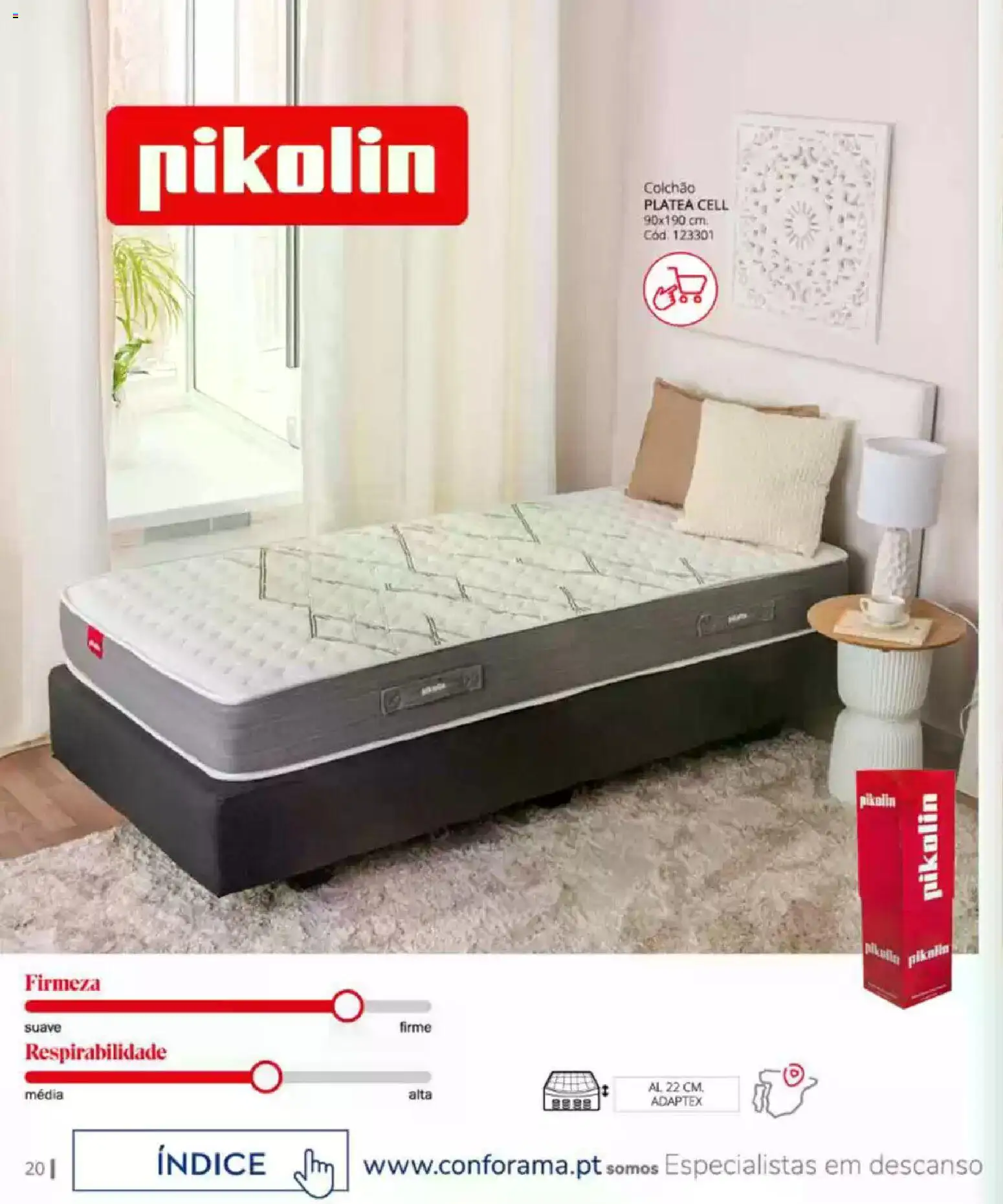 Conforama Camitis │ válido de 05.02.2026 | Página: 20 | Produtos: Colchão