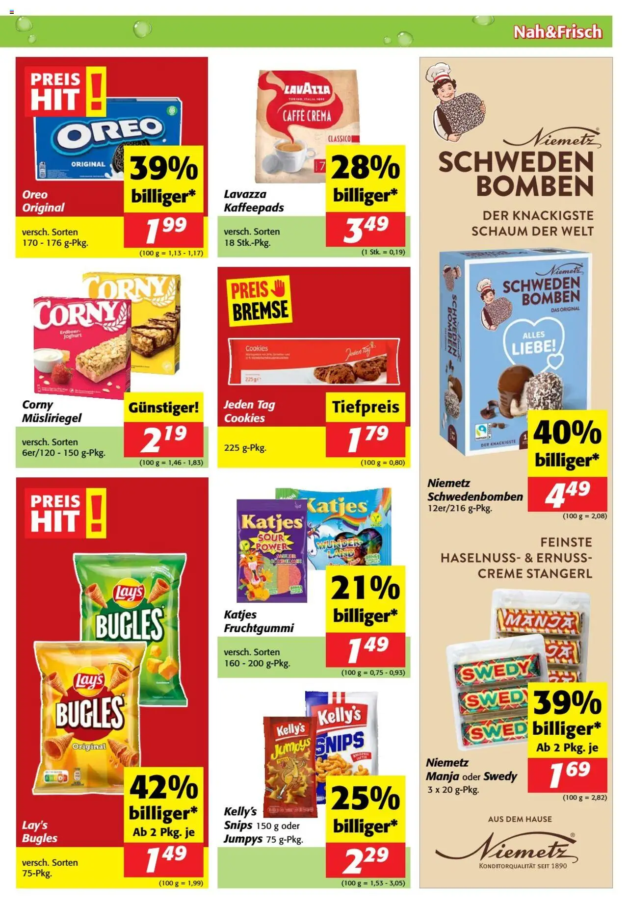 Nah und Frisch Flugblatt gültig ab 24.09.2025 | Seite: 5 | Produkte: Creme