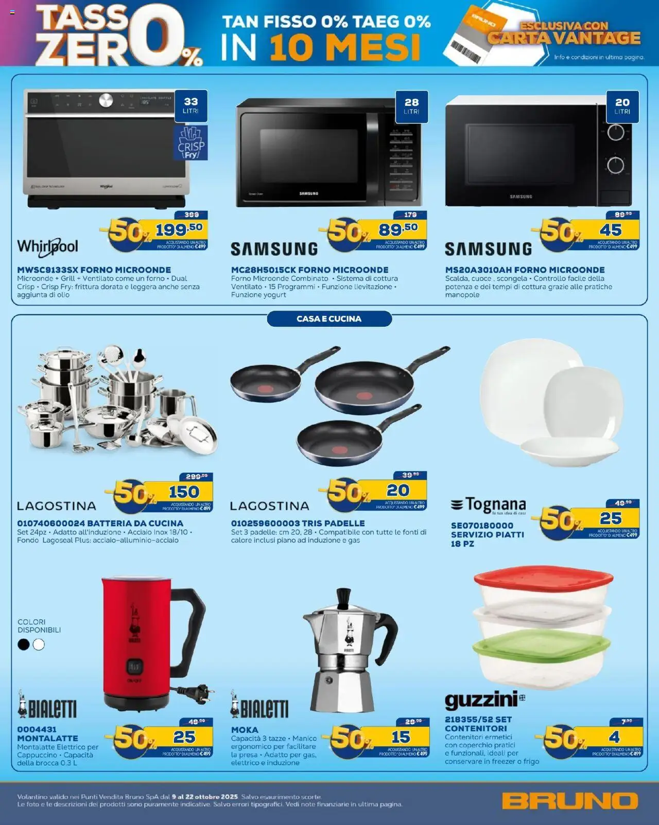 Volantino BRUNO del 09.10.2025 | Pagina: 28 | Prodotti: Olio, Freezer, Presa, Batteria