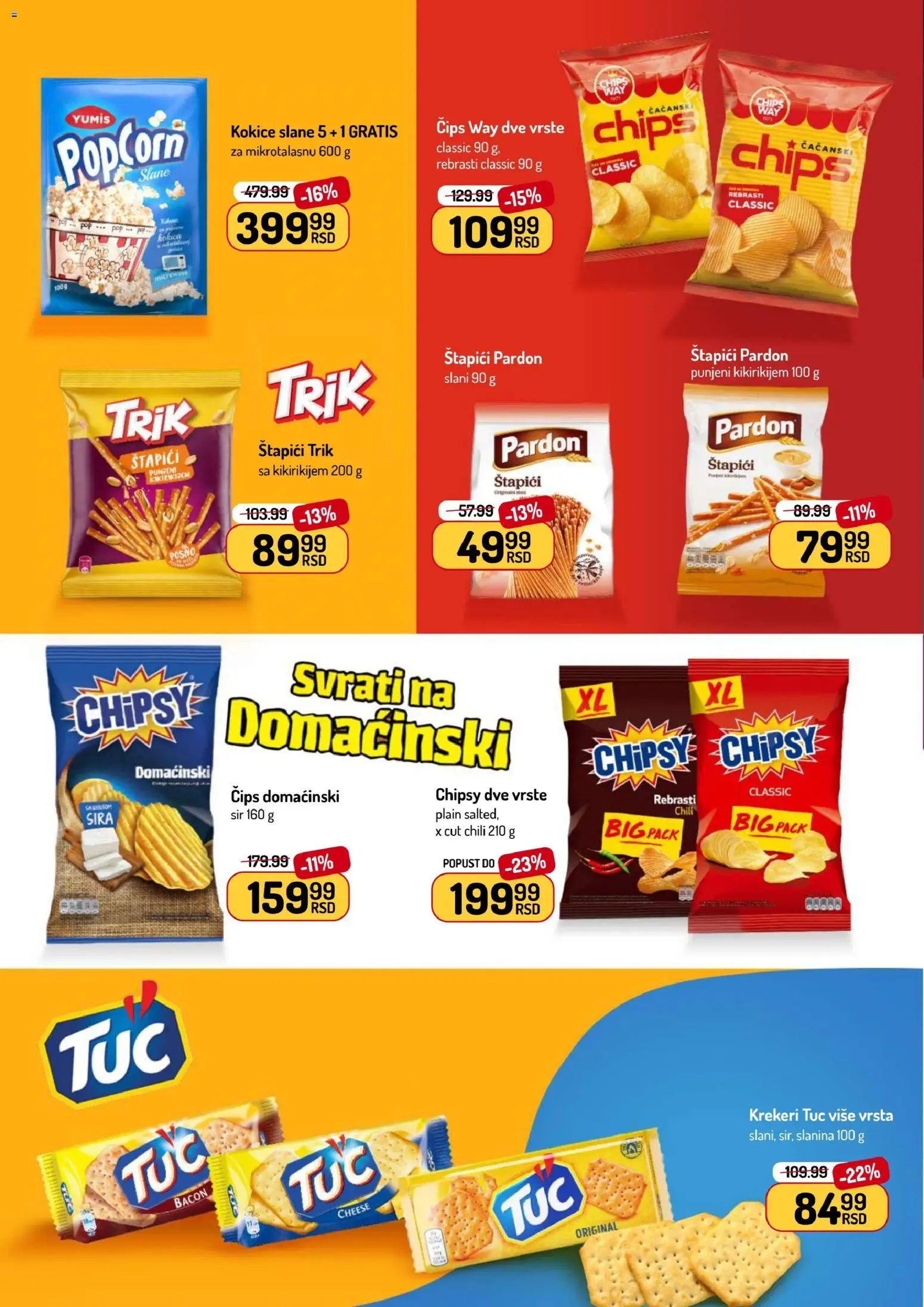 Aman katalog - važi od 19.01.2026 | Strana: 30 | Proizvode: Čips, Tuc, Sir, Slanina