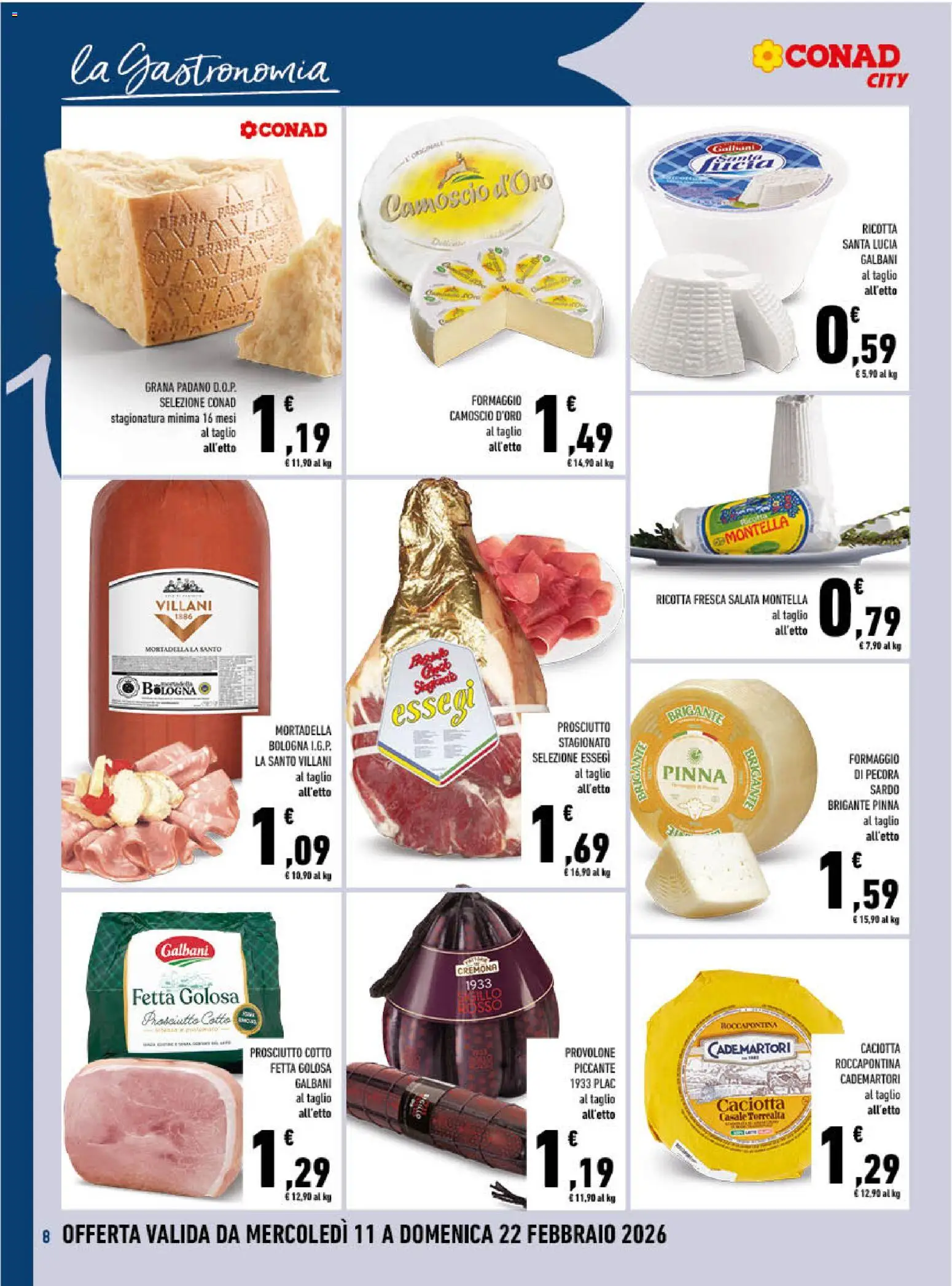 Volantino Conad del 11.02.2026 | Pagina: 8