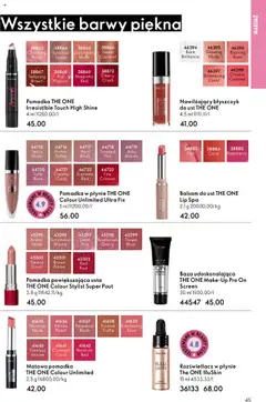 Oriflame Katalog 14 2025 od 01.10.2025 | Strona: 45 | Produkty: Magnetic, Makijaż, Rozświetlacz, Finish