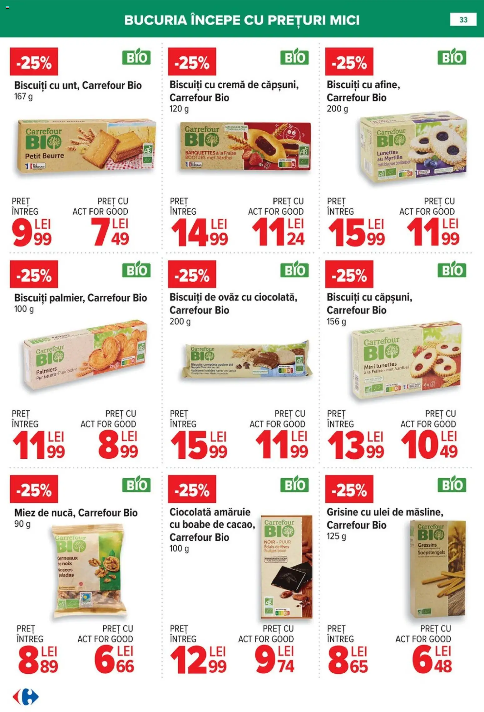 Noul catalog Carrefour – valabil de la 08.01.2026 | Pagină: 33 | Produse: Şerit ödül, Mici, Cremă, Ciocolată