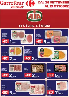 Anteprima del volantino Carrefour Market - Speciale Aia catalogo valido a partire dal 26.09.2025