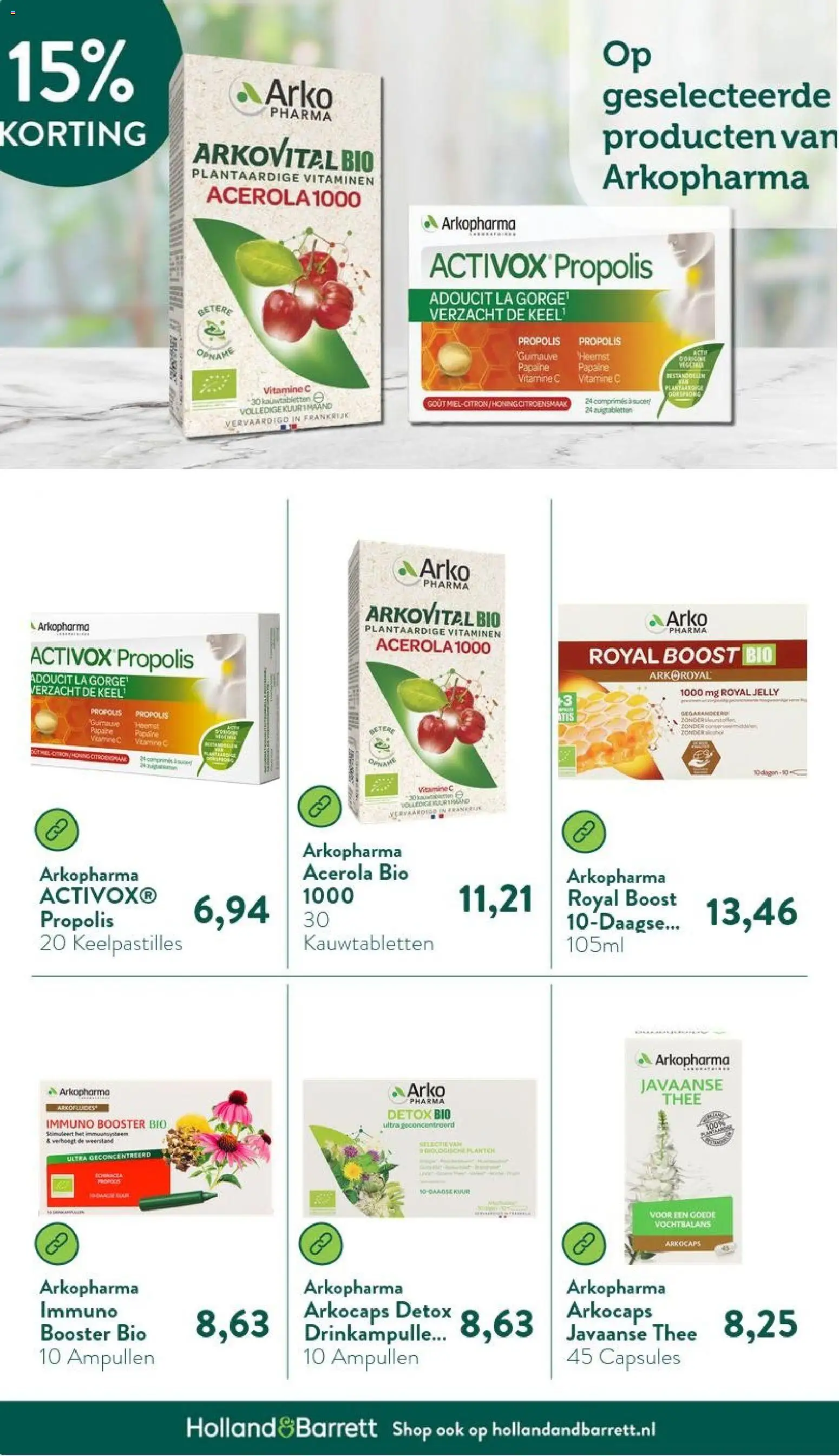 {H1} | Pagina: 26 | Producten: Thee, La, Boost, Vitamine C