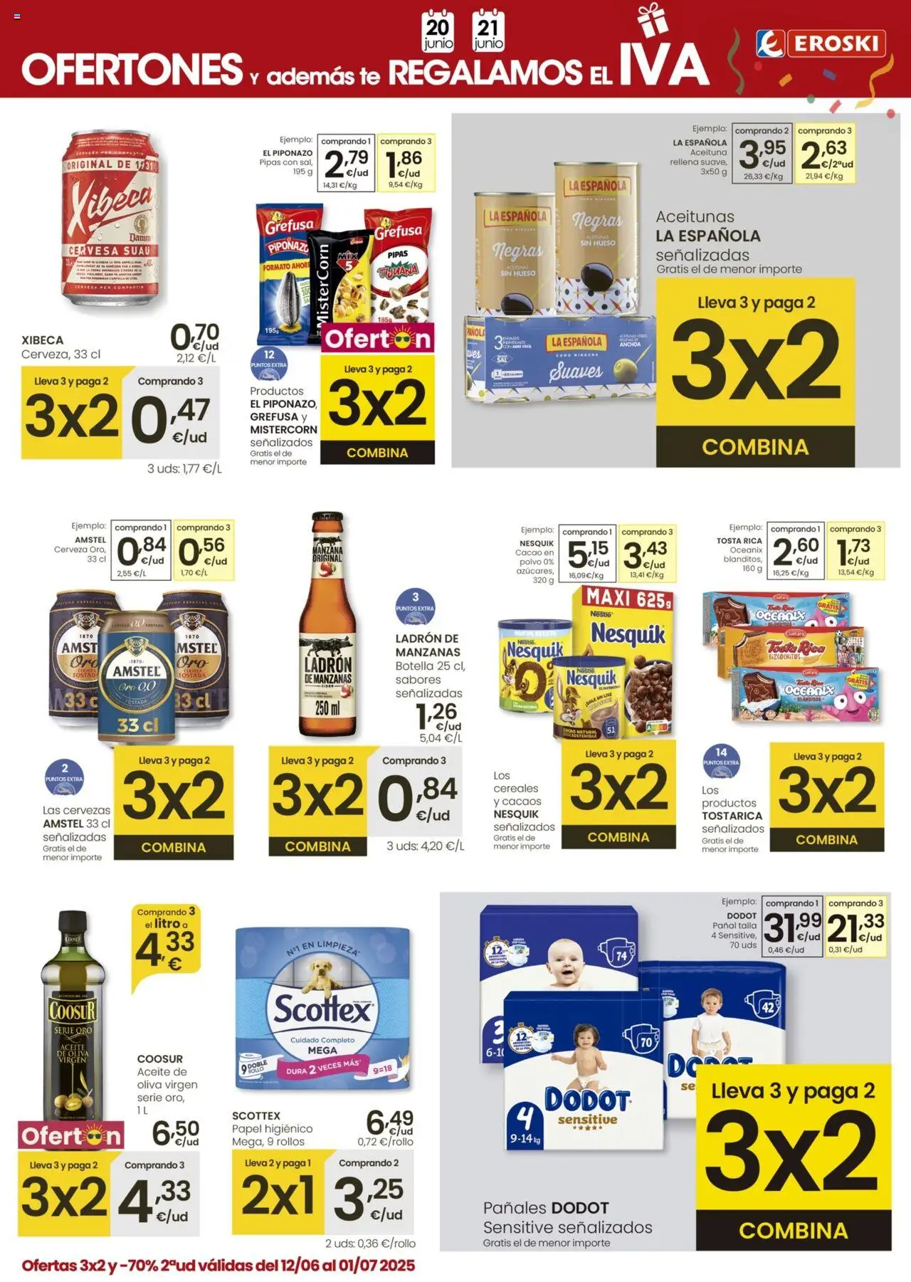 Eroski - Cumplimos un años en Marratxí │ válido desde el 18.06.2025 | Página: 3 | Productos: Polvo, Cereales, Manzana, Anchoa