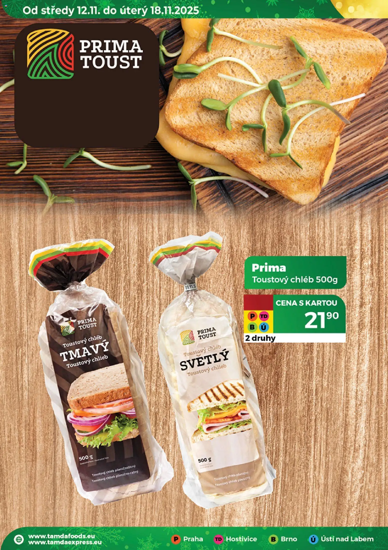 Tamda Foods leták od 12.11.2025 | Strana: 48 | Produkty: Chléb, Toustový chléb