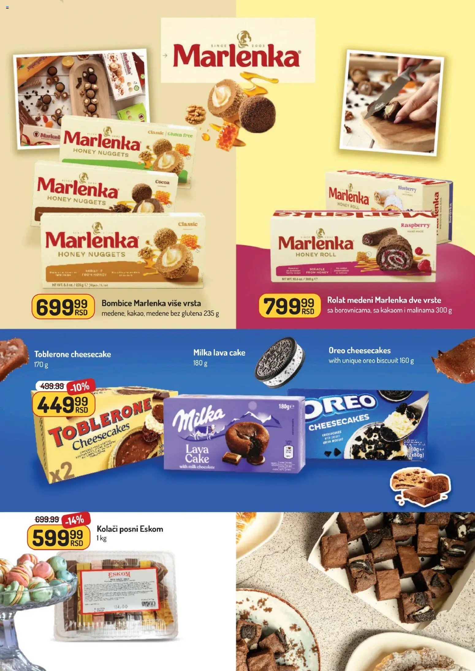 Aman katalog - važi od 24.11.2025 | Strana: 32 | Proizvode: Milka, Oreo, Toblerone, Cheesecake