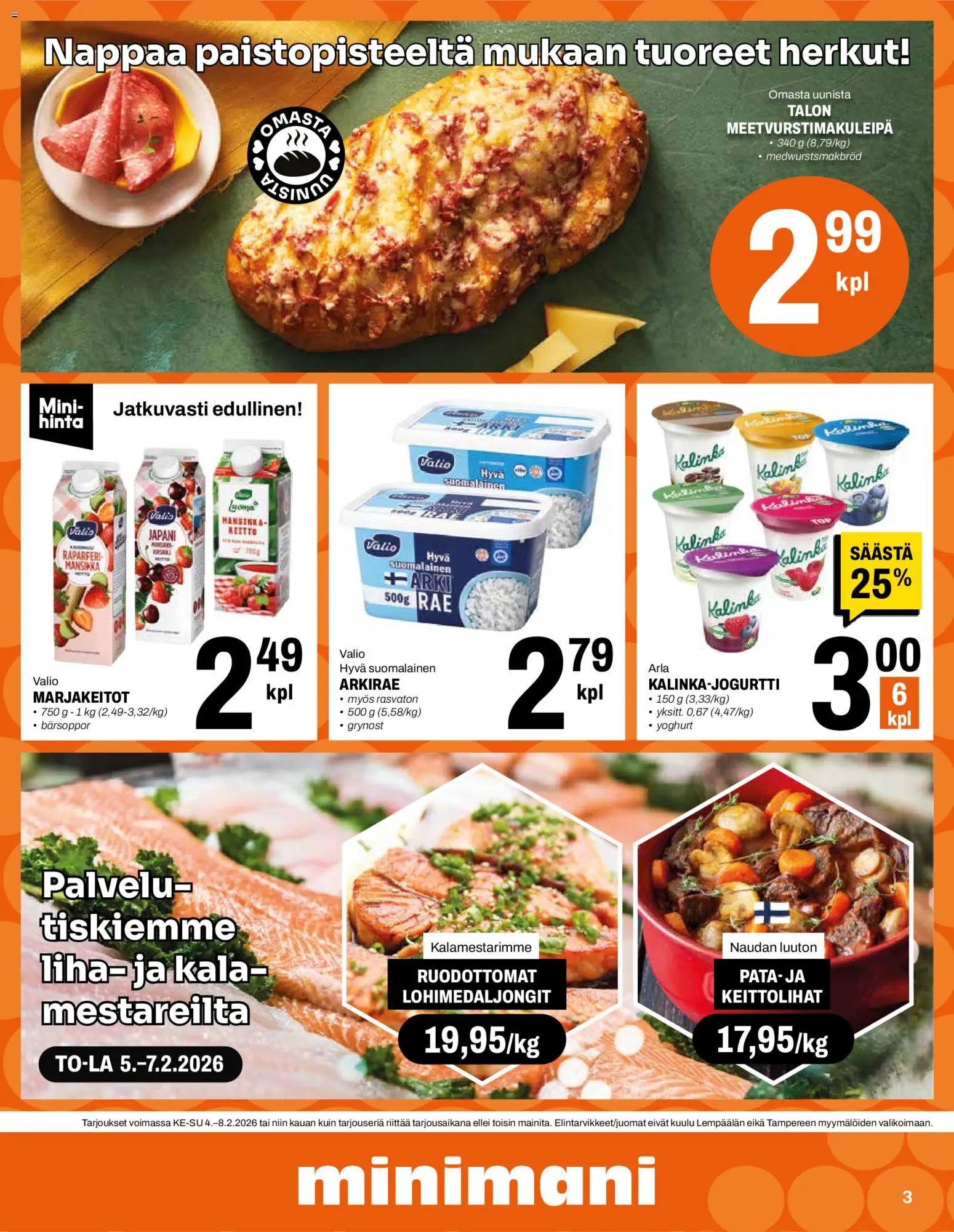 Minimani tarjoukset – voimassa 04.02.2026 alkaen | Sivu: 3
