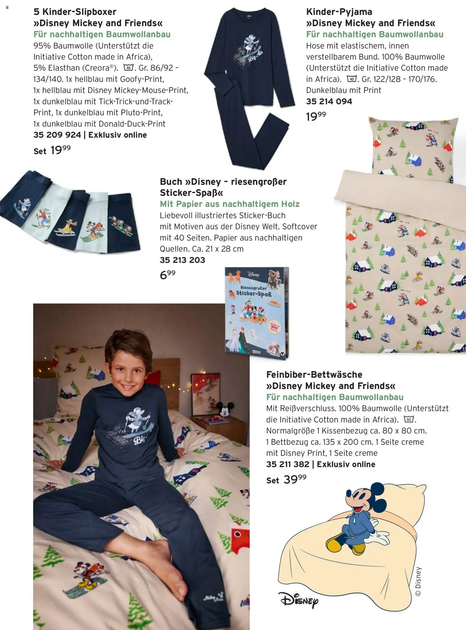 Tchibo Weihnachtsfreude mit Disney – gültig ab 17.12.2025 | Seite: 21 | Produkte: Creme, Hose