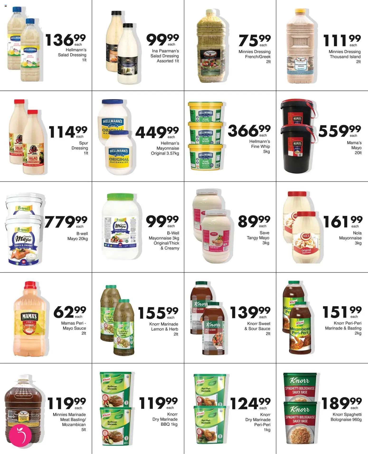 New Save catalogue – valid from 29.12.2025 | Page: 10 | Products: Salad dressing, Dressing, Sauce, Peach