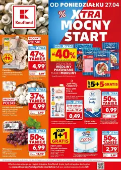 Pogląd oferty "Kaufland gazetka - Mocny start" - ważna od 27.04.2026
