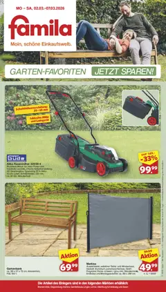 Famila Nordwest Garten-favoriten ab 02.03.2026 gültig