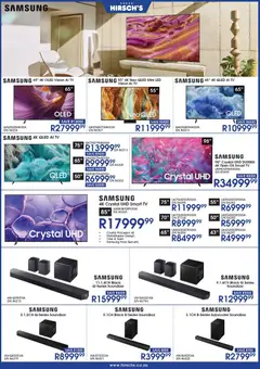 Hirsch's specials catalogue – valid from 01.12.2025 | Page: 2 | Products: TV, Soundbar, Subwoofer