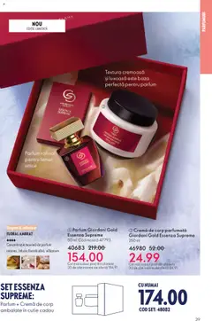 Ofertele Oriflame valabile de la 12.11.2025 | Pagină: 39 | Produse: Cutie, Parfum, Cremă, Cremă de corp