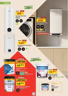 Pré-visualização Leroy Merlin Catálogo válido de 26.03.2026 | Página: 11 | Produtos: Banco, Tinta, Sal